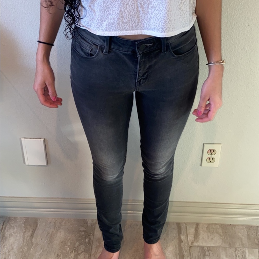 Treasure and Bond — High Waisted Gray Wash Jeans